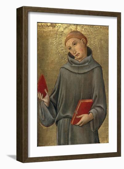 Saint Anthony of Padua-Sano di Pietro-Framed Giclee Print