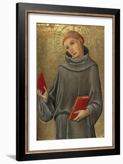 Saint Anthony of Padua-Sano di Pietro-Framed Giclee Print