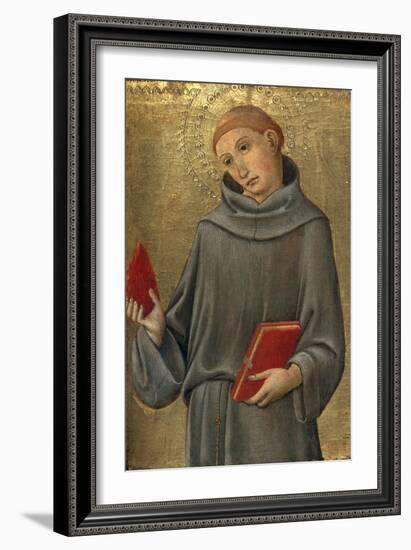 Saint Anthony of Padua-Sano di Pietro-Framed Giclee Print