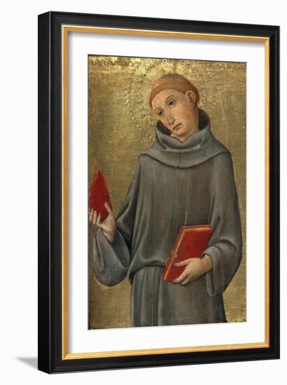 Saint Anthony of Padua-Sano di Pietro-Framed Giclee Print