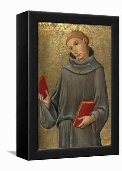 Saint Anthony of Padua-Sano di Pietro-Framed Premier Image Canvas