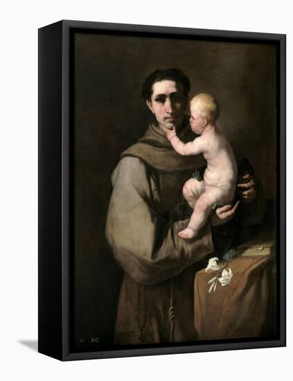 Saint Anthony of Padua-Luca Giordano-Framed Premier Image Canvas