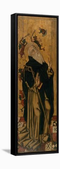 Saint Anthony the Abbot Tormented by Demons-Joan Desí-Framed Premier Image Canvas