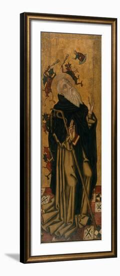 Saint Anthony the Abbot Tormented by Demons-Joan Desí-Framed Giclee Print