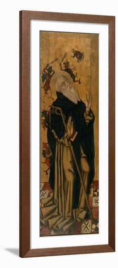 Saint Anthony the Abbot Tormented by Demons-Joan Desí-Framed Giclee Print