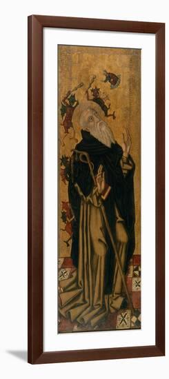 Saint Anthony the Abbot Tormented by Demons-Joan Desí-Framed Giclee Print