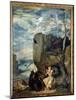 Saint Anthony the Great (Or Saint Anthony the Hermit or Saint Anthony the Abbe) and Saint Paul Herm-Diego Rodriguez de Silva y Velazquez-Mounted Giclee Print