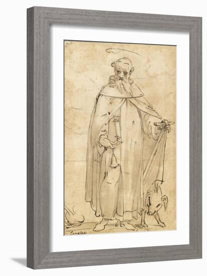 Saint Antoine-Luca Cambiaso-Framed Giclee Print