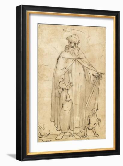 Saint Antoine-Luca Cambiaso-Framed Giclee Print