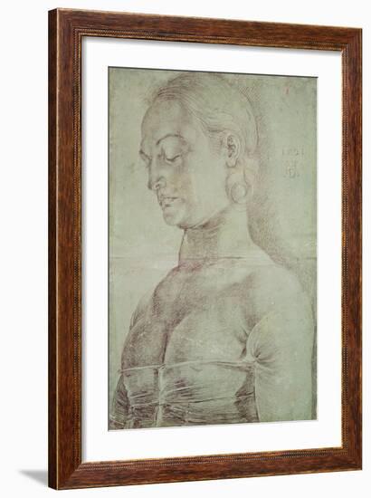 Saint Apollonia, 1521-Albrecht Dürer-Framed Giclee Print