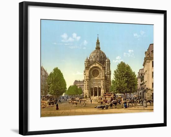 Saint-Augustin, Paris, Pub. C.1900-null-Framed Giclee Print