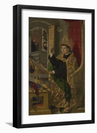 Saint Augustine, 1477-85-Bermejo-Framed Giclee Print