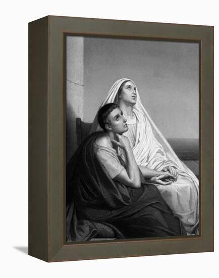Saint Augustine of Hippo-null-Framed Stretched Canvas