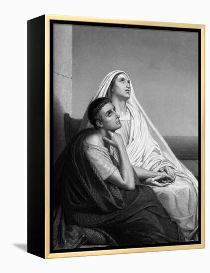 Saint Augustine of Hippo-null-Framed Stretched Canvas