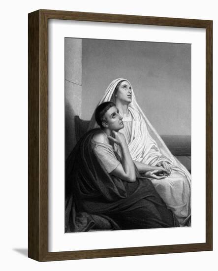 Saint Augustine of Hippo-null-Framed Art Print