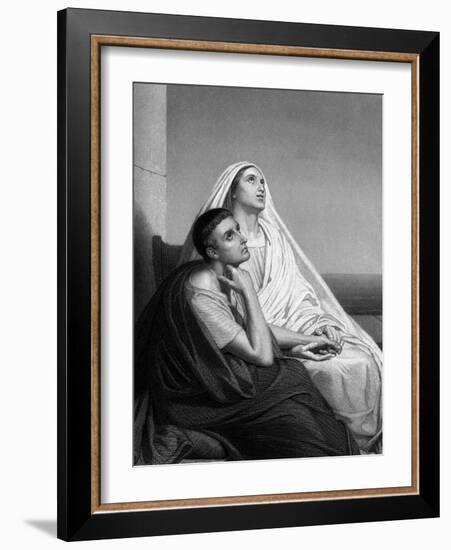 Saint Augustine of Hippo-null-Framed Art Print