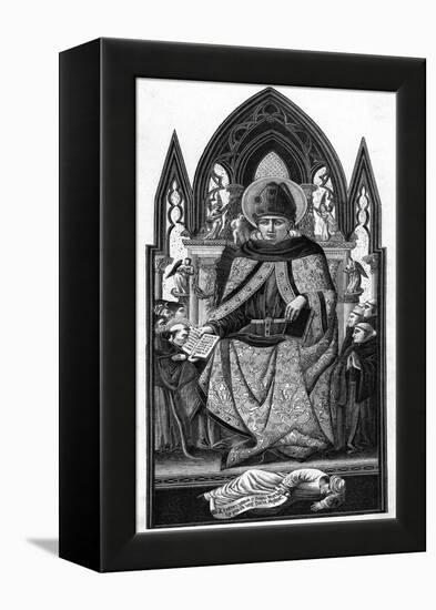 Saint Augustine of Hippo-null-Framed Stretched Canvas