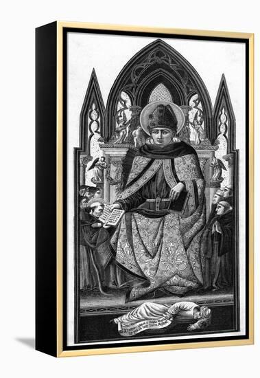 Saint Augustine of Hippo-null-Framed Stretched Canvas