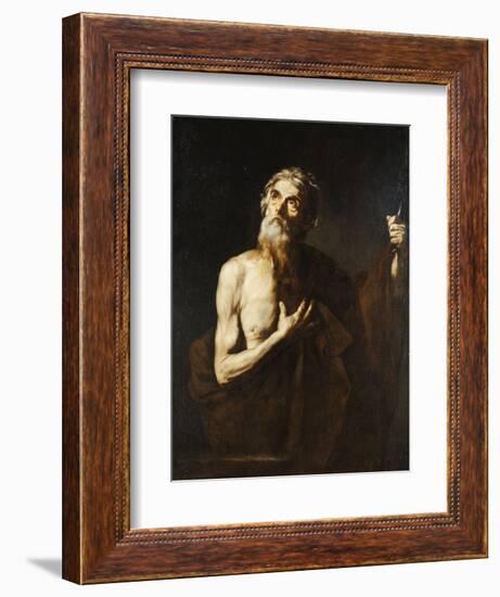 Saint Bartholomew, 1634-Jusepe de Ribera-Framed Giclee Print