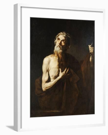 Saint Bartholomew, 1634-Jusepe de Ribera-Framed Giclee Print