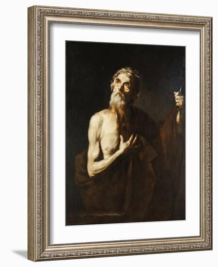 Saint Bartholomew, 1634-Jusepe de Ribera-Framed Giclee Print