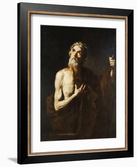 Saint Bartholomew, 1634-Jusepe de Ribera-Framed Giclee Print