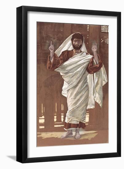 Saint Bartholomew for 'The Life of Christ', C.1886-94 (W/C and Gouache on Paperboard)-James Jacques Joseph Tissot-Framed Giclee Print