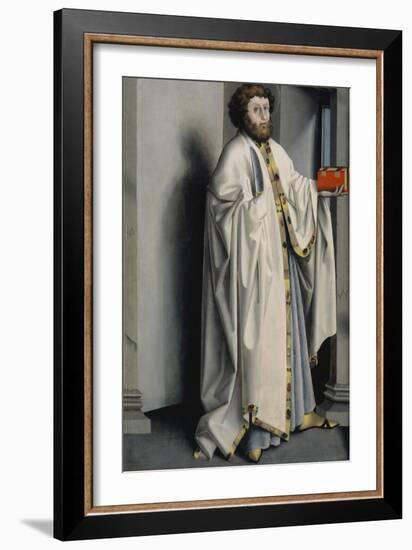 Saint Bartholomew from the Heilspiegel Altarpiece, c.1435-Konrad Witz-Framed Giclee Print