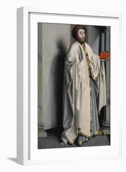 Saint Bartholomew from the Heilspiegel Altarpiece, c.1435-Konrad Witz-Framed Giclee Print