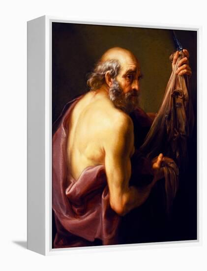 Saint Bartholomew (Half Length), 17Th Century (Painting)-Pompeo Girolamo Batoni-Framed Premier Image Canvas