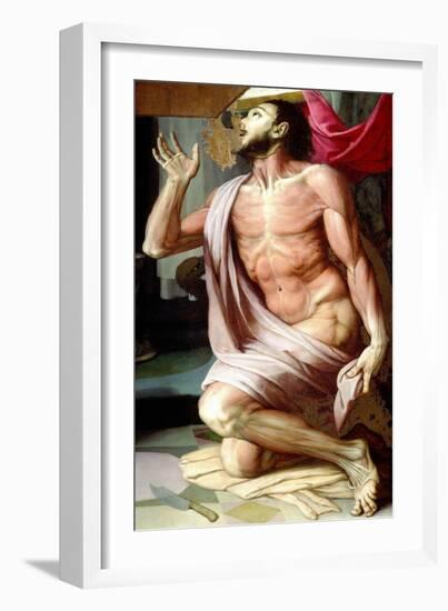 Saint Bartholomew-Agnolo Bronzino-Framed Giclee Print