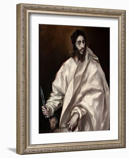 Saint Bartholomew-El Greco-Framed Giclee Print