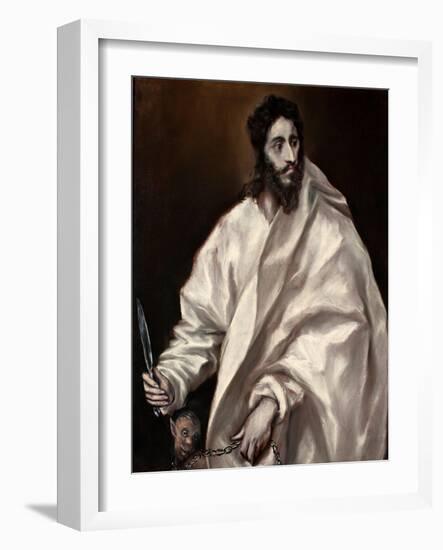 Saint Bartholomew-El Greco-Framed Giclee Print