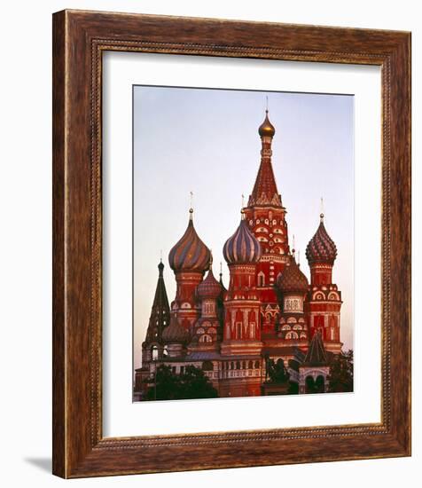 Saint Basil's Cathedral Moscow-null-Framed Art Print