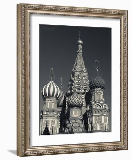 Saint Basils Cathedral, Red Square, Moscow, Moscow Oblast, Russia-Walter Bibikow-Framed Photographic Print