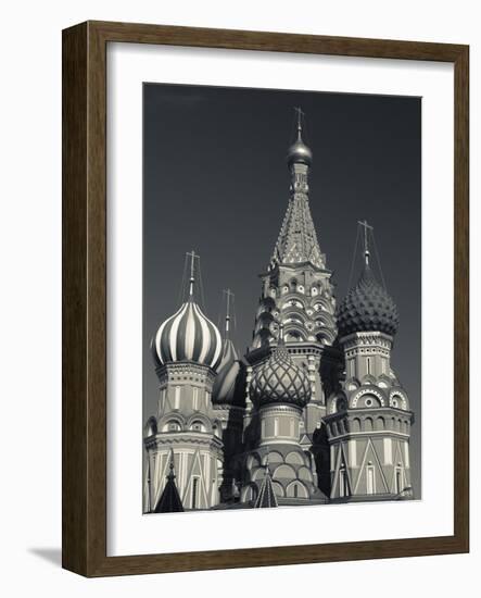 Saint Basils Cathedral, Red Square, Moscow, Moscow Oblast, Russia-Walter Bibikow-Framed Photographic Print
