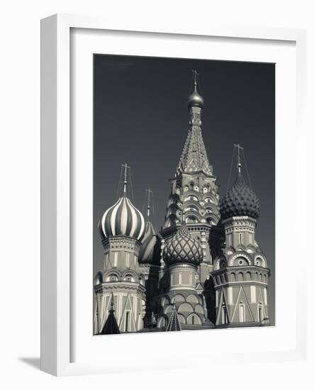 Saint Basils Cathedral, Red Square, Moscow, Moscow Oblast, Russia-Walter Bibikow-Framed Photographic Print