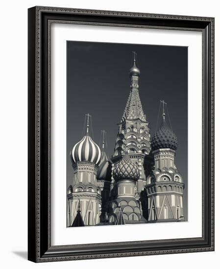 Saint Basils Cathedral, Red Square, Moscow, Moscow Oblast, Russia-Walter Bibikow-Framed Photographic Print