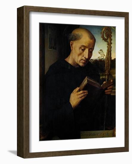 Saint Benedict, 1487-Hans Memling-Framed Giclee Print