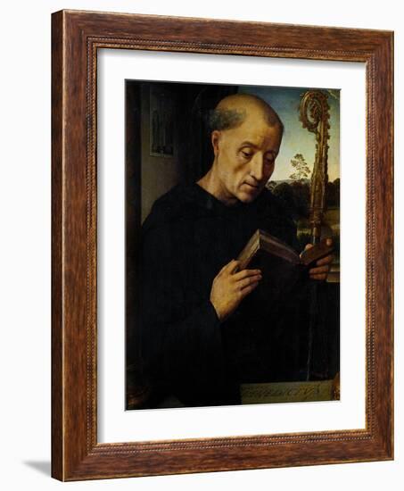 Saint Benedict, 1487-Hans Memling-Framed Giclee Print