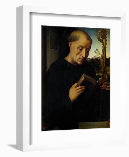 Saint Benedict, 1487-Hans Memling-Framed Giclee Print