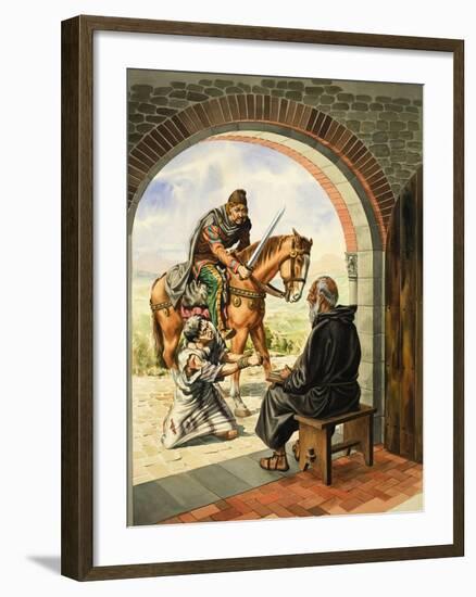 Saint Benedict-null-Framed Giclee Print