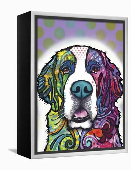 Saint Bernard-Dean Russo-Framed Premier Image Canvas