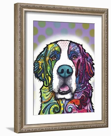 Saint Bernard-Dean Russo-Framed Giclee Print