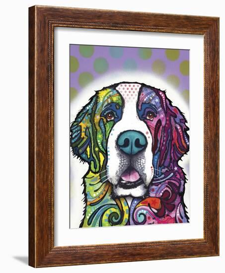 Saint Bernard-Dean Russo-Framed Giclee Print