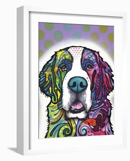 Saint Bernard-Dean Russo-Framed Giclee Print