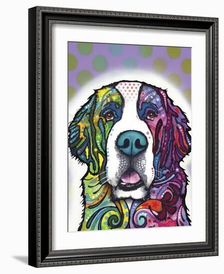 Saint Bernard-Dean Russo-Framed Giclee Print