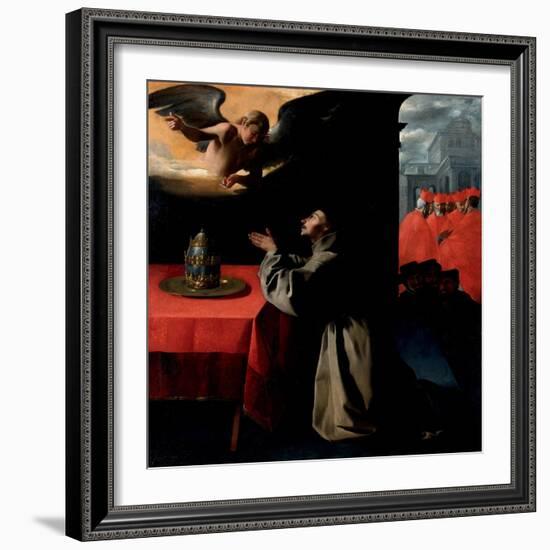 Saint Bonaventure, Ca. 1628-1629-Francisco de Zurbarán-Framed Giclee Print