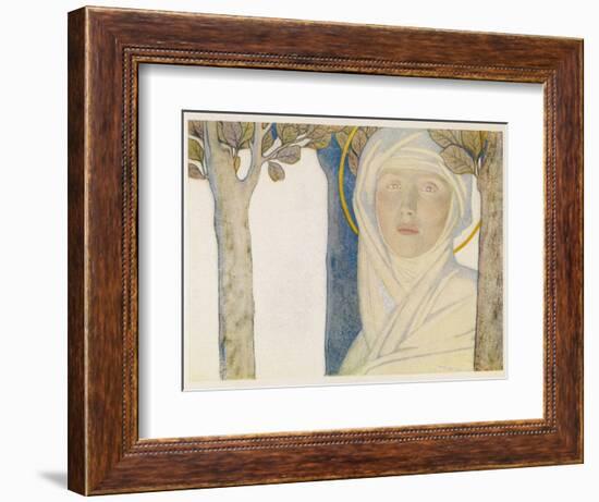 Saint Brigid Irish Slave Who Became a Nun Who Became a Saint Also Known as Bride Bridget-Cayley Robinson-Framed Photographic Print