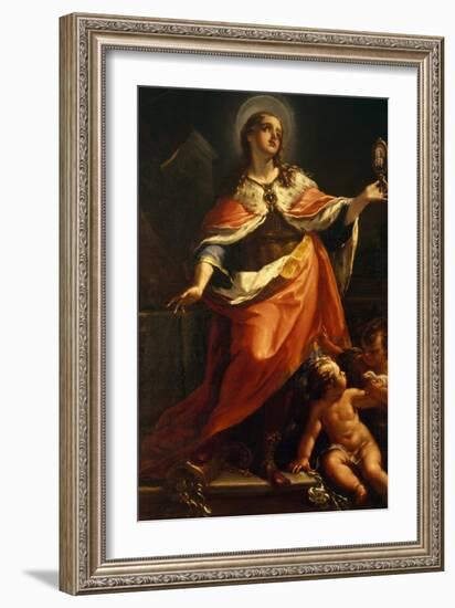 Saint Casimir, 17th Century-Giacomo Del Po-Framed Giclee Print